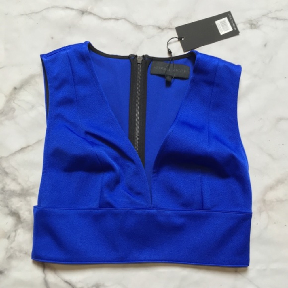 NWT Kendall & Kylie Jenner V-Neck Crop Tank Top - Picture 5 of 7